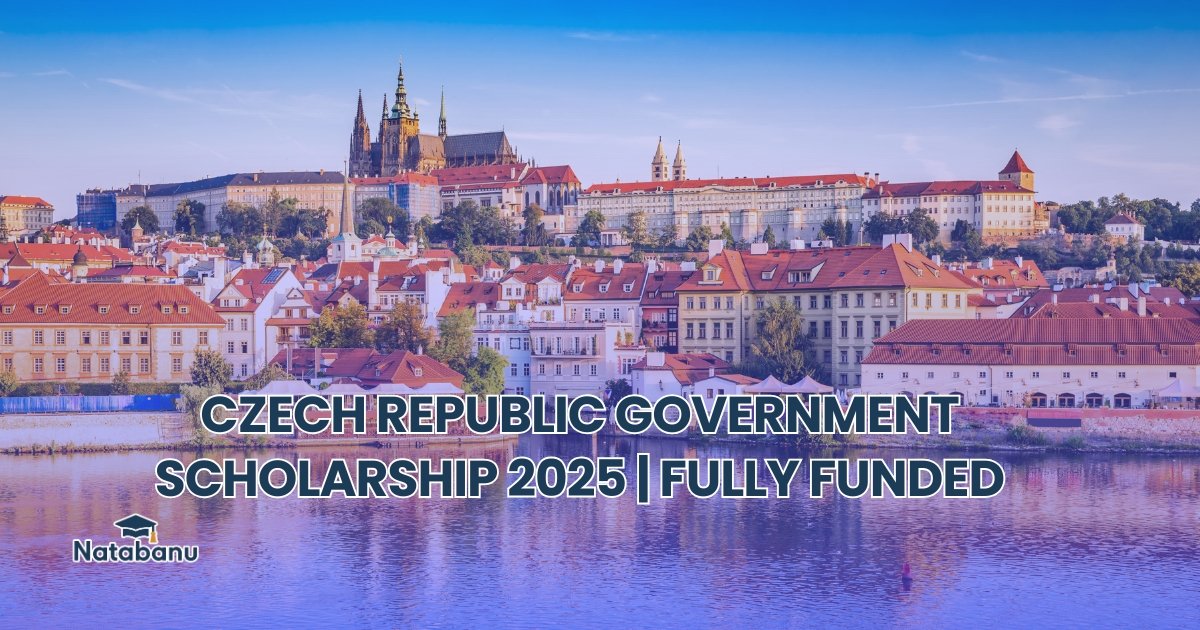 Read more about the article CZECH REPUBLIC GOVERNMENT SCHOLARSHIP 2025 | FULLY FUNDED