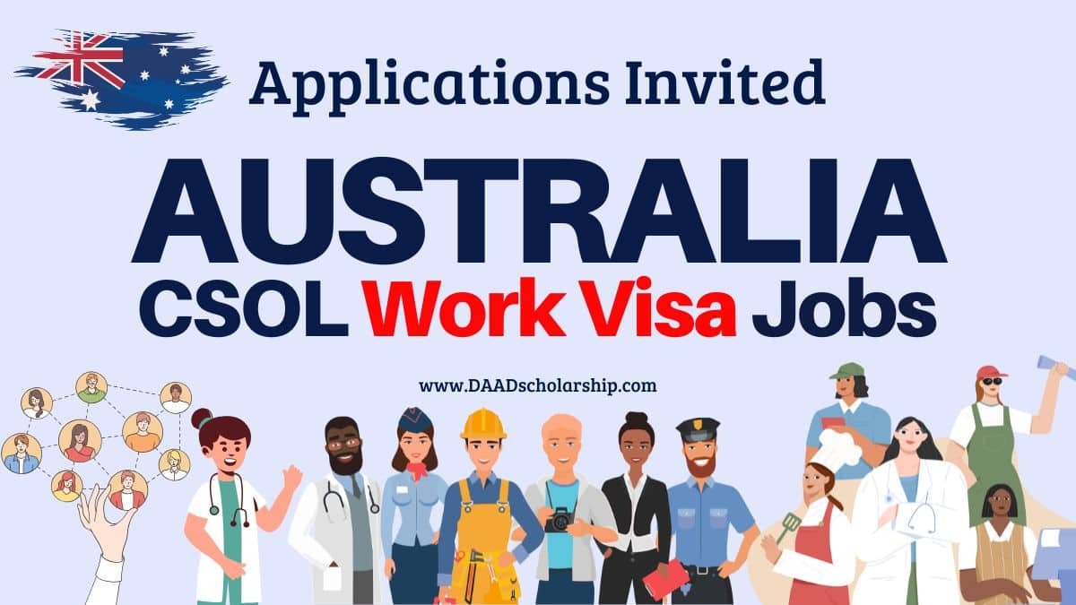 You are currently viewing Natabanu Scholarship – Australia Inviting Applications of Skilled Workers in 2025 Under Core Skills Occupation List (CSOL)